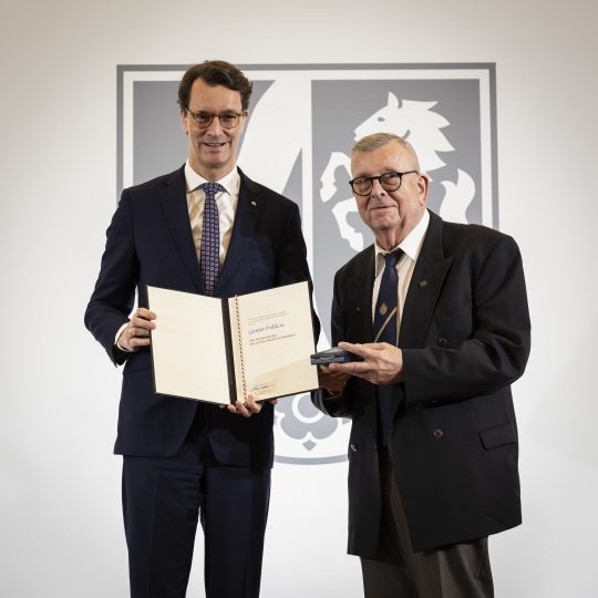 Bundesehrenvorsitzender erhält Verdienstorden des Landes Nordrhein-Westfalen