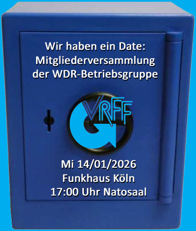 Save the Date zur Mitgliederversammlung WDR