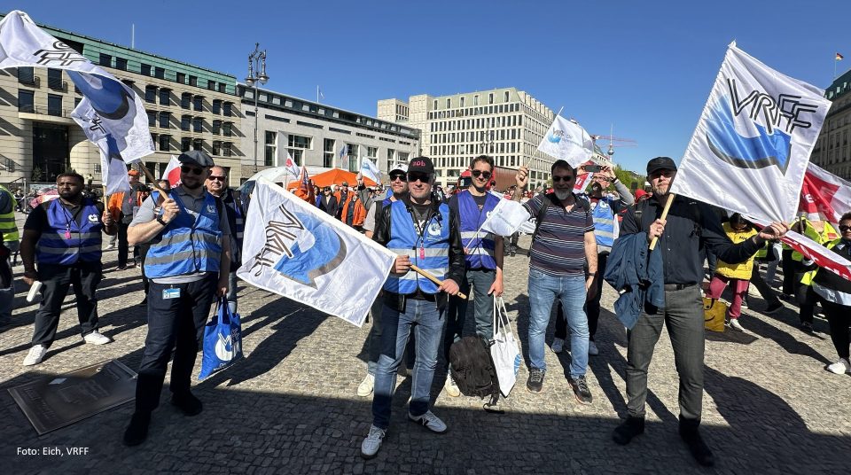 Demo Deutsche Welle: Auch VRFF protestiert gegen Etatkürzungen bei der DW