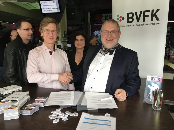 VRFF und BVFK unterzeichnen Kooperationsvertrag